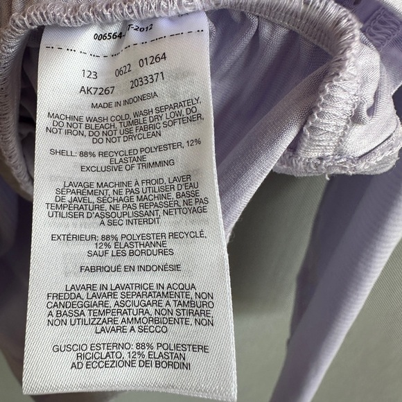 Columbia Leslie Falls Long Sleeve Performance Top | Ruched Side | Size XL | Lila - Picture 5 of 9